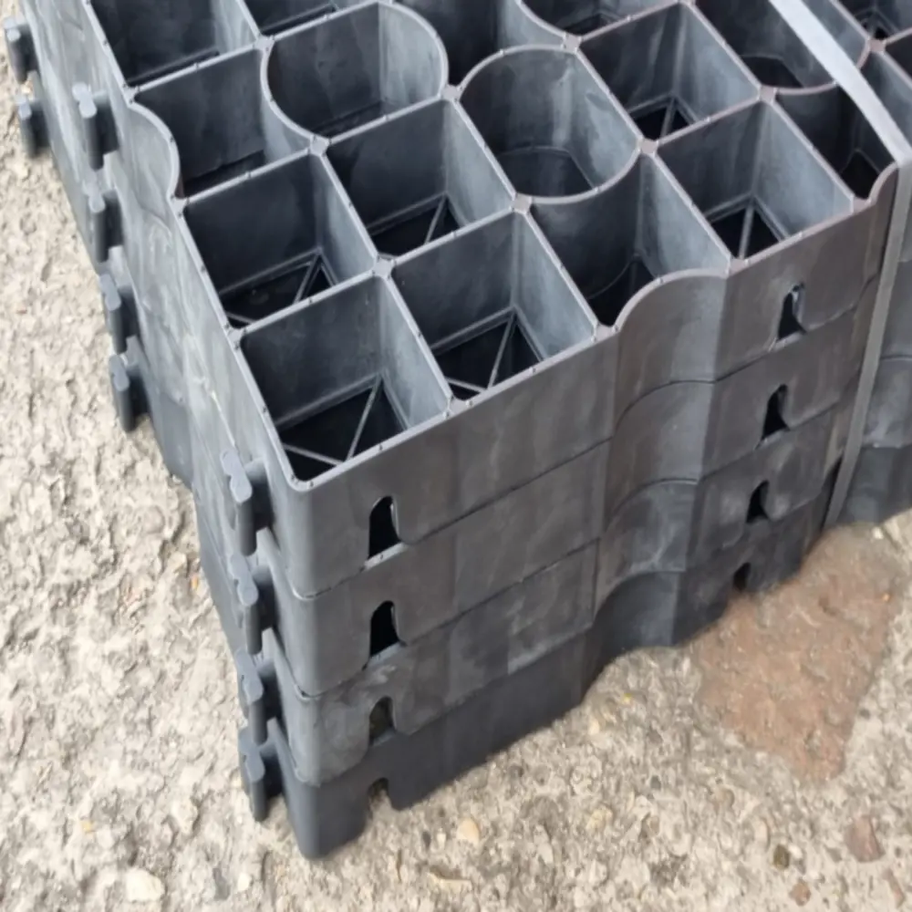 Фото 2 Газонная решетка Modul Strong 40 50x50 см цвет черный 4 шт Фото 2 Газонная решетка Modul Strong 40 50x50 см цвет черный 4 шт