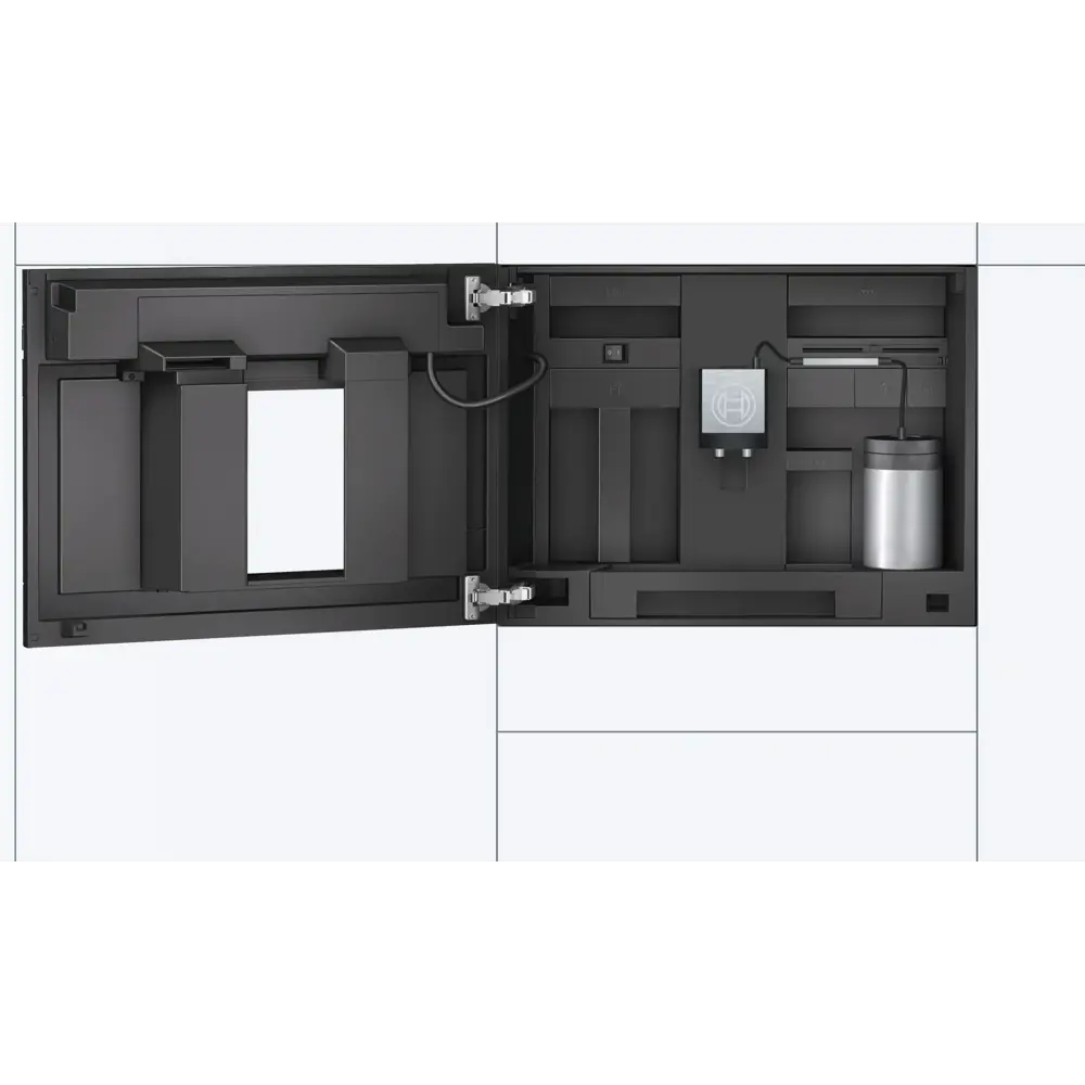 Фото 4 Встроенная кофемашина Bosch 59.6x45.5x37.5 см цвет черный Фото 4 Встроенная кофемашина Bosch 59.6x45.5x37.5 см цвет черный