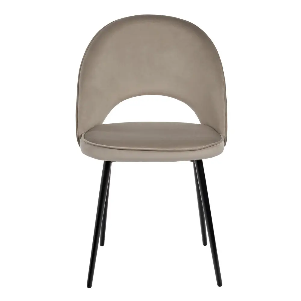 Фото 2 Стул Bradex Leo 52x82.50x49 см велюр цвет латте