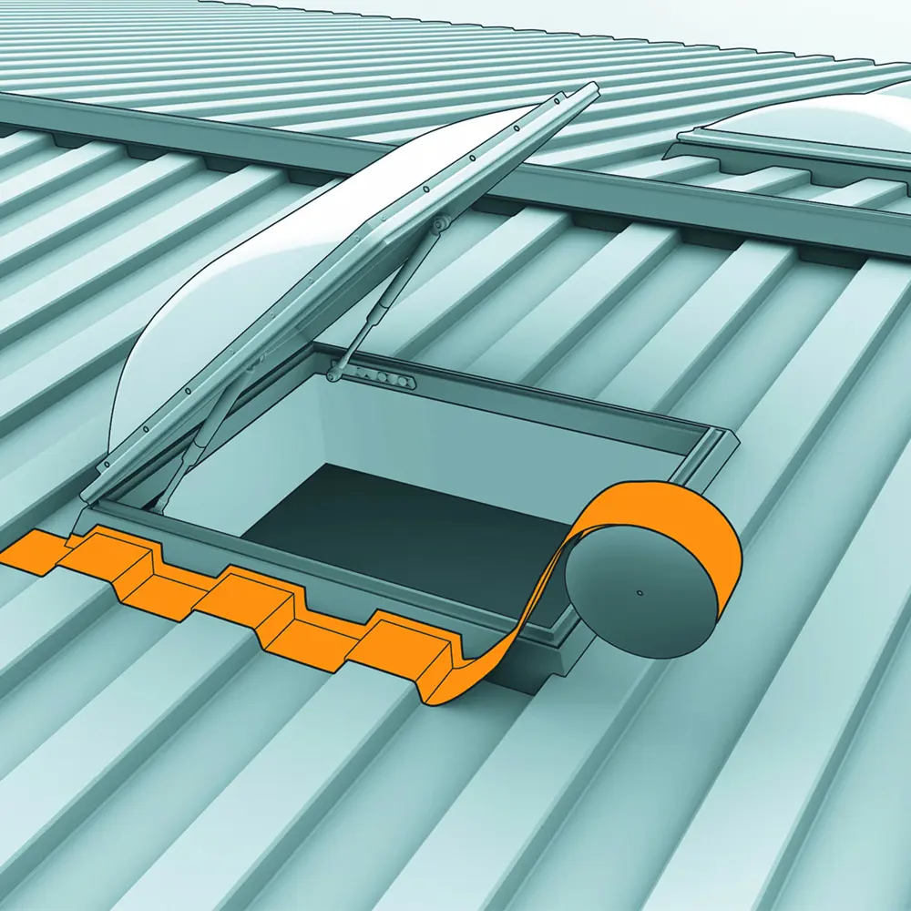 Фото 5 Лента герметизирующая Sika Multiseal, 10 м x 10 см, цвет серебро Фото 5 Лента герметизирующая Sika Multiseal, 10 м x 10 см, цвет серебро