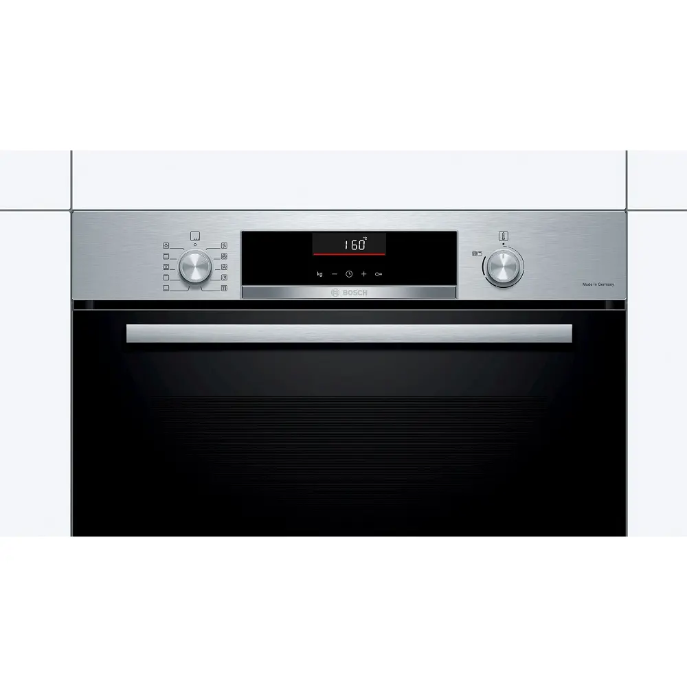Фото 2 Электрический встраиваемый духовой шкаф Bosch HM5B20F0 59.4x59.5x54.8 см цвет нержавеющая сталь Фото 2 Электрический встраиваемый духовой шкаф Bosch HM5B20F0 59.4x59.5x54.8 см цвет нержавеющая сталь