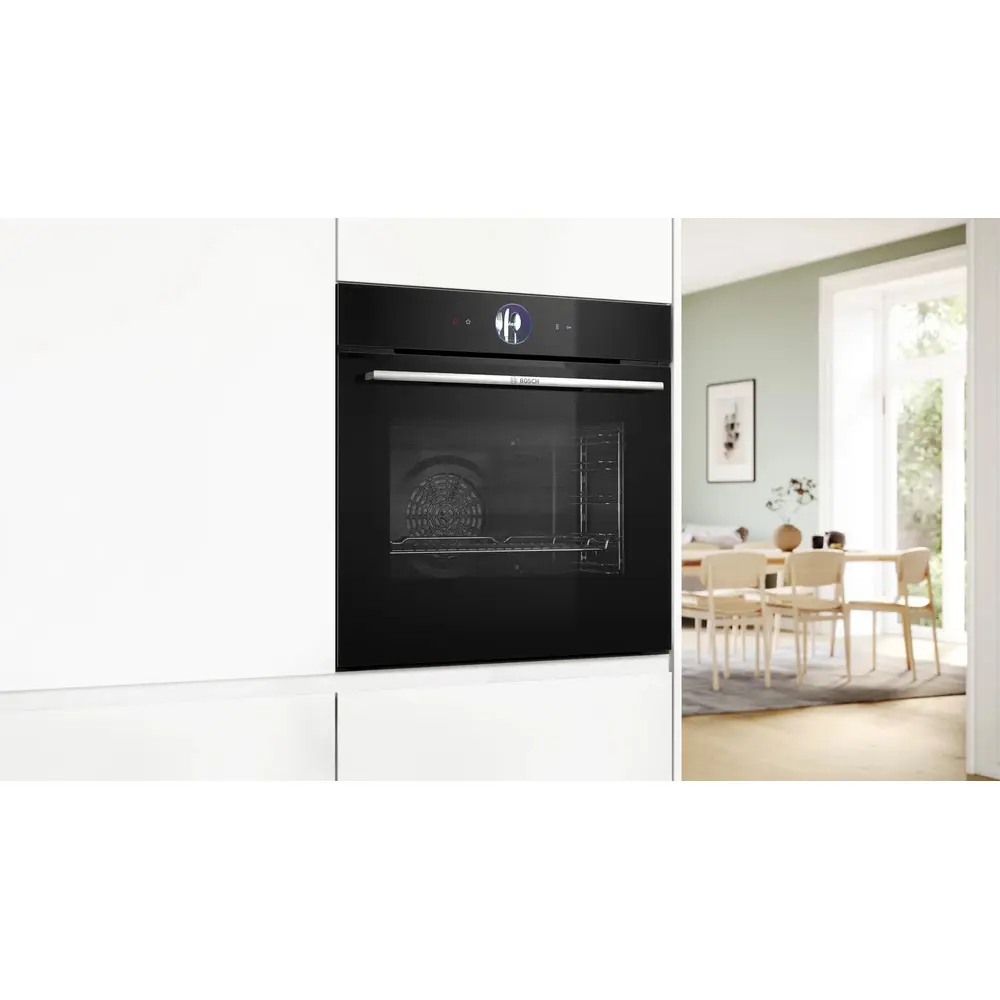 Фото 5 Электрический встраиваемый духовой шкаф Bosch HT6B60F0S 59.4x59.5x54.8 см цвет черный Фото 5 Электрический встраиваемый духовой шкаф Bosch HT6B60F0S 59.4x59.5x54.8 см цвет черный