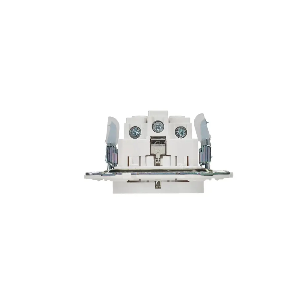 Фото 6 Розетка встраиваемая Iek Skandy SK-R11-16-K01 с заземлением цвет арктический белый Фото 6 Розетка встраиваемая Iek Skandy SK-R11-16-K01 с заземлением цвет арктический белый