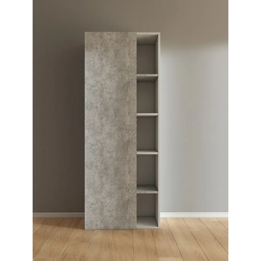 Фото 15 Шкаф для телевизора Wood&Stone 260x158.80x36.60 см ЛДСП цвет белый/светлый цемент Фото 15 Шкаф для телевизора Wood&Stone 260x158.80x36.60 см ЛДСП цвет белый/светлый цемент