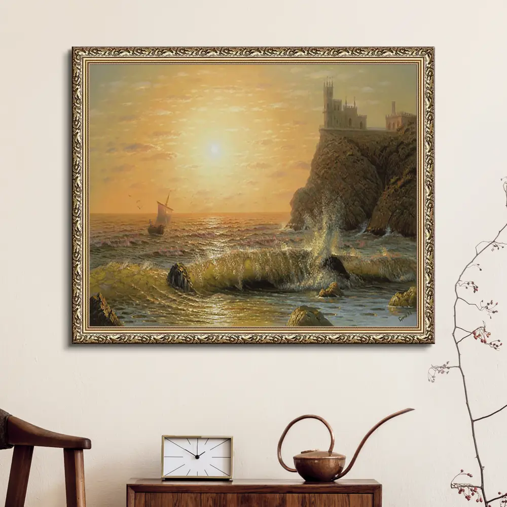 Фото Картина в раме Grafis-art Жемчужина Крыма 57x47 см Фото Картина в раме Grafis-art Жемчужина Крыма 57x47 см