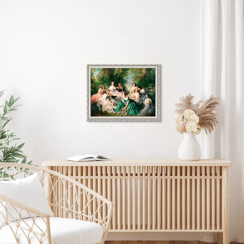 Фото 6 Картина в раме Grafis-art Императрица Евгения и ее дамы 37x47 см Фото 6 Картина в раме Grafis-art Императрица Евгения и ее дамы 37x47 см