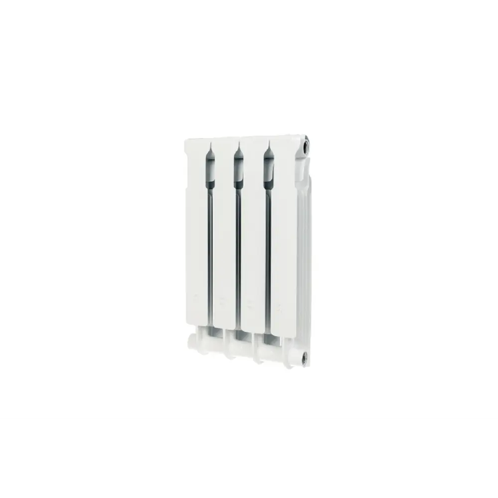 Фото 2 Радиатор секционный Bilux 500/85 4 секции боковое подключение биметалл белый