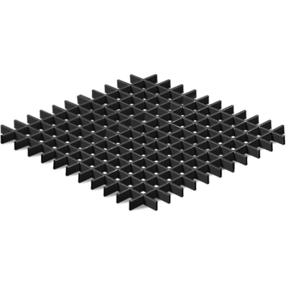 Фото Комплект грильято 50x50x40 мм 1.2 м черный