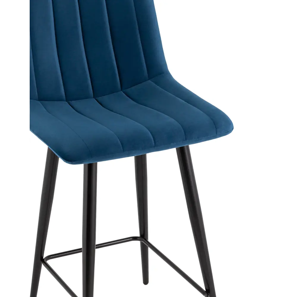 Фото 8 Комплект полубарных стульев 2 шт Стул груп Олсен 53x88x44 см цвет синий Фото 8 Комплект полубарных стульев 2 шт Стул груп Олсен 53x88x44 см цвет синий