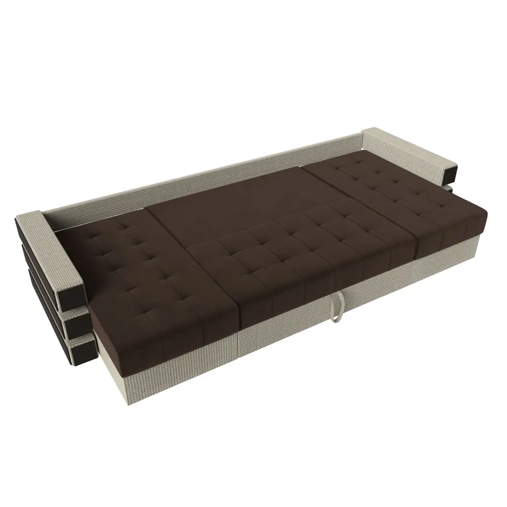 Фото 8 Диван Лига Диванов Венеция 120439 300x85x150 см вельвет цвет коричневый/бежевый Фото 8 Диван Лига Диванов Венеция 120439 300x85x150 см вельвет цвет коричневый/бежевый