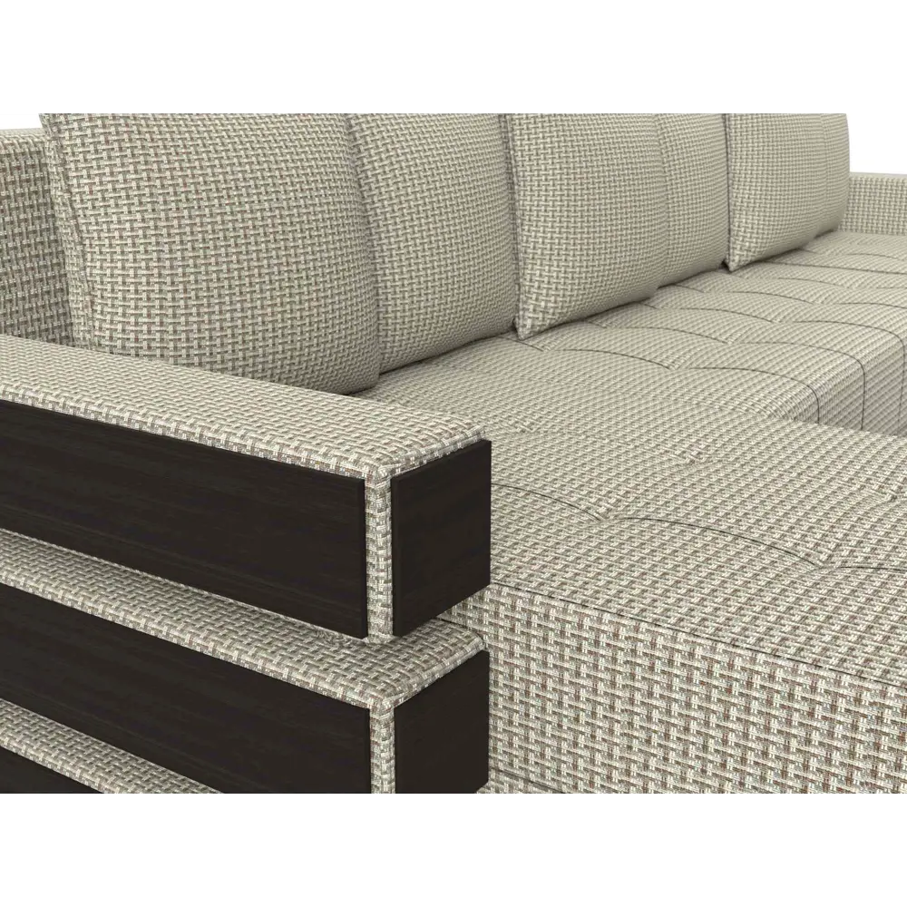 Фото 3 Диван Лига Диванов Венеция 120443 300x85x150 см вельвет цвет бежевый Фото 3 Диван Лига Диванов Венеция 120443 300x85x150 см вельвет цвет бежевый