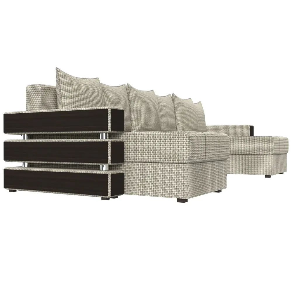 Фото 4 Диван Лига Диванов Венеция 120443 300x85x150 см вельвет цвет бежевый Фото 4 Диван Лига Диванов Венеция 120443 300x85x150 см вельвет цвет бежевый