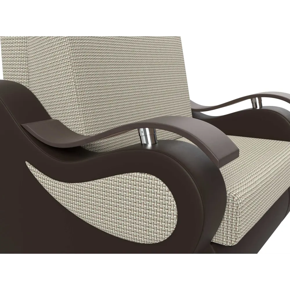 Фото 3 Диван прямой Лига Диванов Меркурий рогожка цвет бежевый/коричневый 100352 Фото 3 Диван прямой Лига Диванов Меркурий рогожка цвет бежевый/коричневый 100352