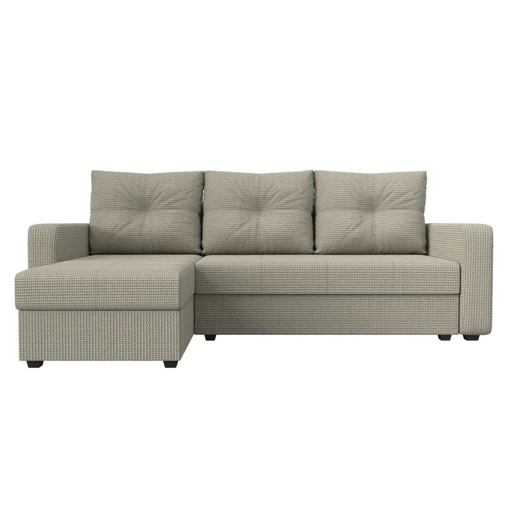 Фото 2 Диван Лига Диванов Ливерпуль Лайт 117737L 230x85x140 см рогожка цвет бежевый Фото 2 Диван Лига Диванов Ливерпуль Лайт 117737L 230x85x140 см рогожка цвет бежевый