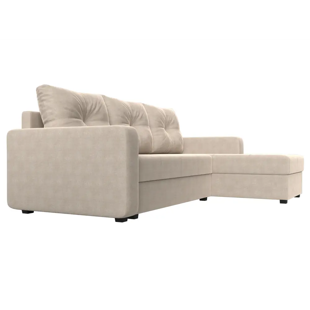 Фото 4 Диван Лига Диванов Ливерпуль Лайт 117735 230x85x140 см рогожка цвет бежевый Фото 4 Диван Лига Диванов Ливерпуль Лайт 117735 230x85x140 см рогожка цвет бежевый