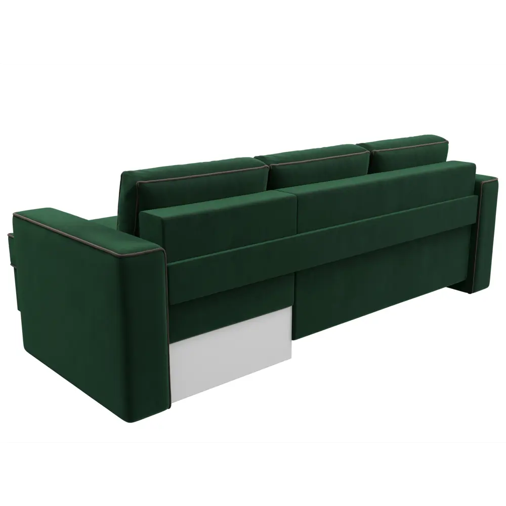 Фото 5 Диван Лига Диванов Принстон 110839 244x85x150 см велюр цвет зеленый Фото 5 Диван Лига Диванов Принстон 110839 244x85x150 см велюр цвет зеленый