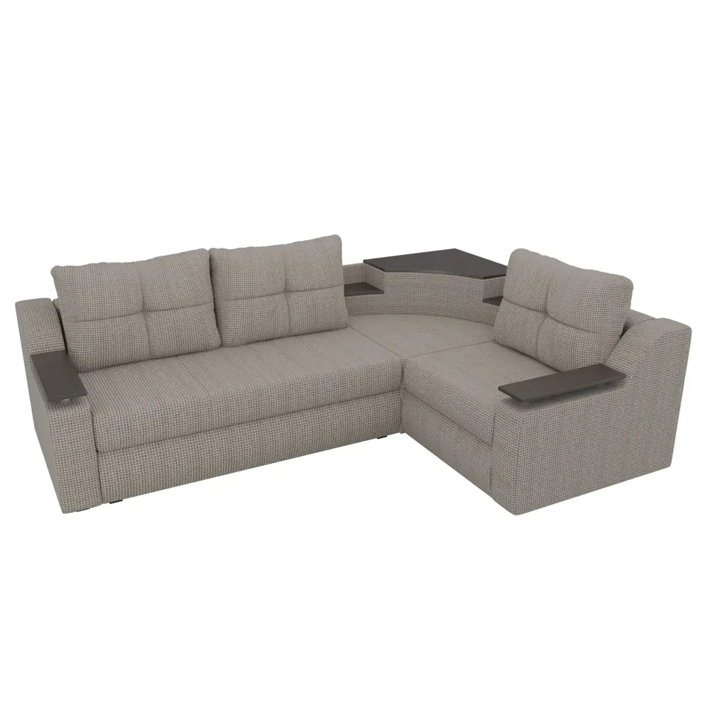 Фото 2 Диван Лига Диванов Тесей 107650 254x74x184 см рогожка цвет бежевый Фото 2 Диван Лига Диванов Тесей 107650 254x74x184 см рогожка цвет бежевый