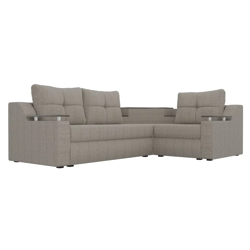 Фото 5 Диван Лига Диванов Тесей 107650 254x74x184 см рогожка цвет бежевый Фото 5 Диван Лига Диванов Тесей 107650 254x74x184 см рогожка цвет бежевый