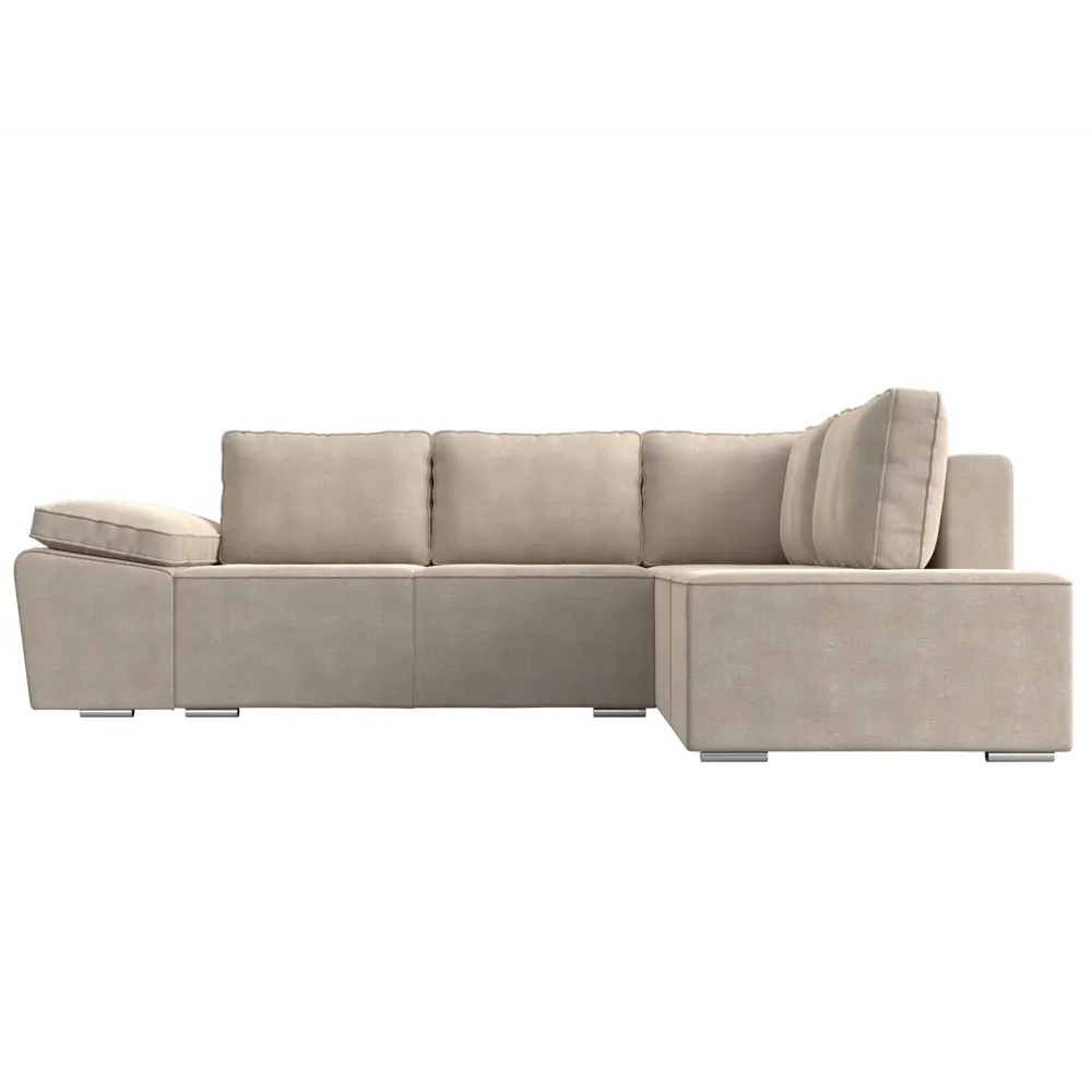 Фото 2 Диван Лига Диванов Хьюго 101260 265x85x196 см рогожка цвет бежевый