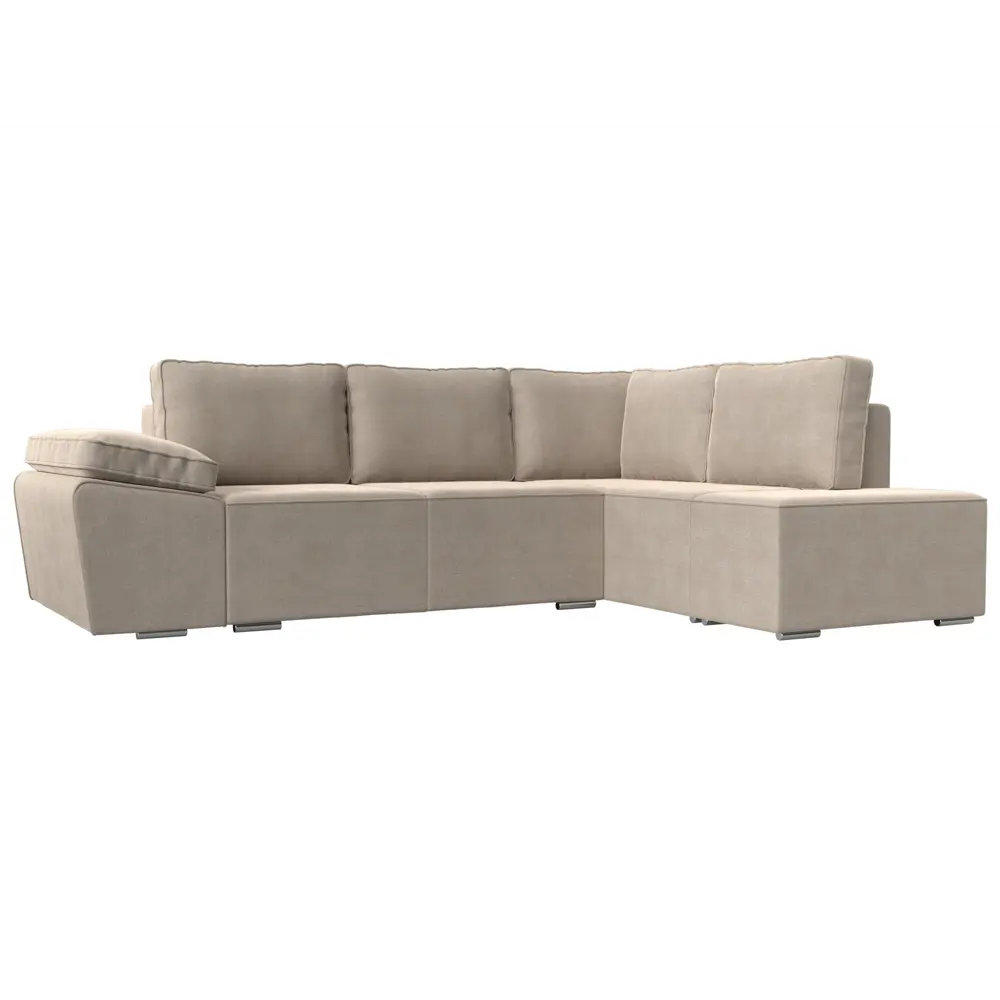 Фото Диван Лига Диванов Хьюго 101260 265x85x196 см рогожка цвет бежевый