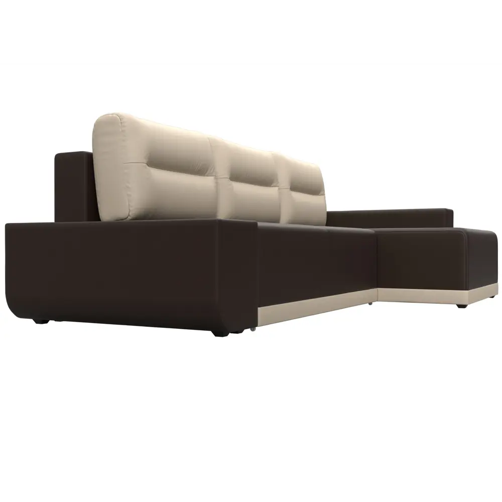 Фото 4 Диван Лига Диванов Чикаго 110766 249x90x154 см искусственная кожа цвет коричневый Фото 4 Диван Лига Диванов Чикаго 110766 249x90x154 см искусственная кожа цвет коричневый