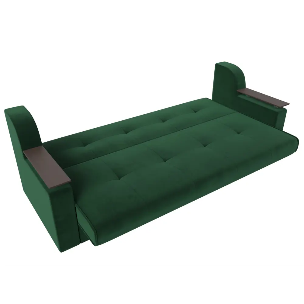 Фото 7 Диван-книжка Сенатор Лига диванов 100621 208x87x80 см велюр цвет зеленый Фото 7 Диван-книжка Сенатор Лига диванов 100621 208x87x80 см велюр цвет зеленый