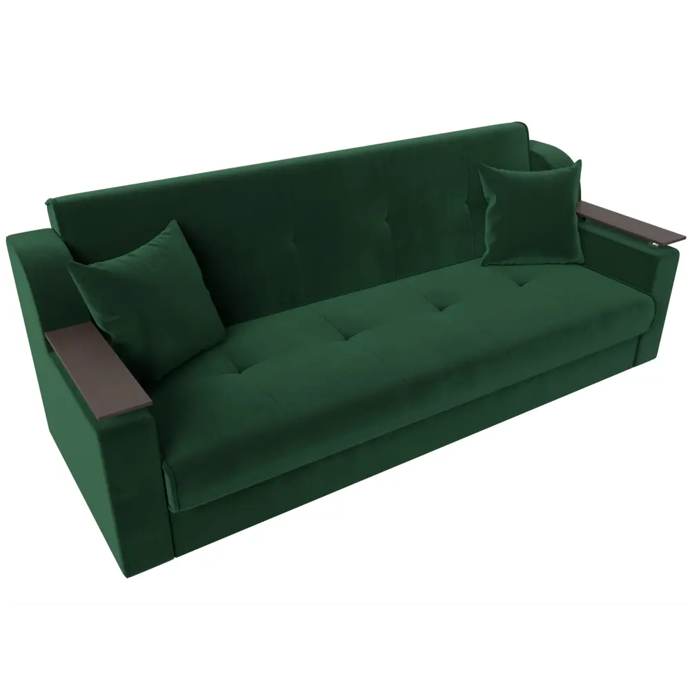 Фото 6 Диван-книжка Сенатор Лига диванов 100621 208x87x80 см велюр цвет зеленый Фото 6 Диван-книжка Сенатор Лига диванов 100621 208x87x80 см велюр цвет зеленый