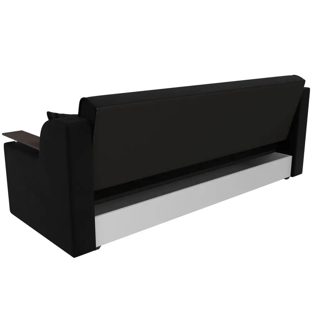 Фото 5 Диван-книжка Сенатор Лига диванов 100618 208x87x80 см микровельвет цвет черный Фото 5 Диван-книжка Сенатор Лига диванов 100618 208x87x80 см микровельвет цвет черный