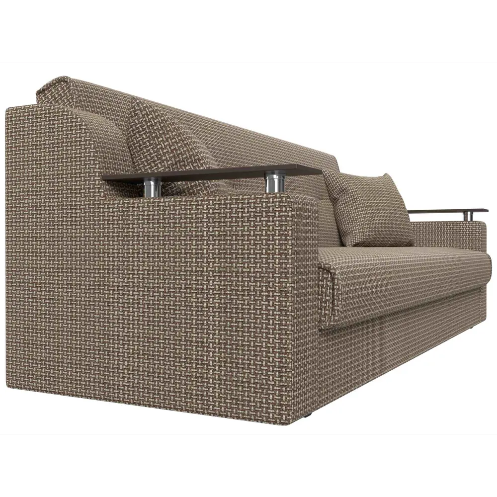 Фото 4 Диван Лига Диванов Сенатор 107338 208x87x80 см рогожка цвет коричневый Фото 4 Диван Лига Диванов Сенатор 107338 208x87x80 см рогожка цвет коричневый