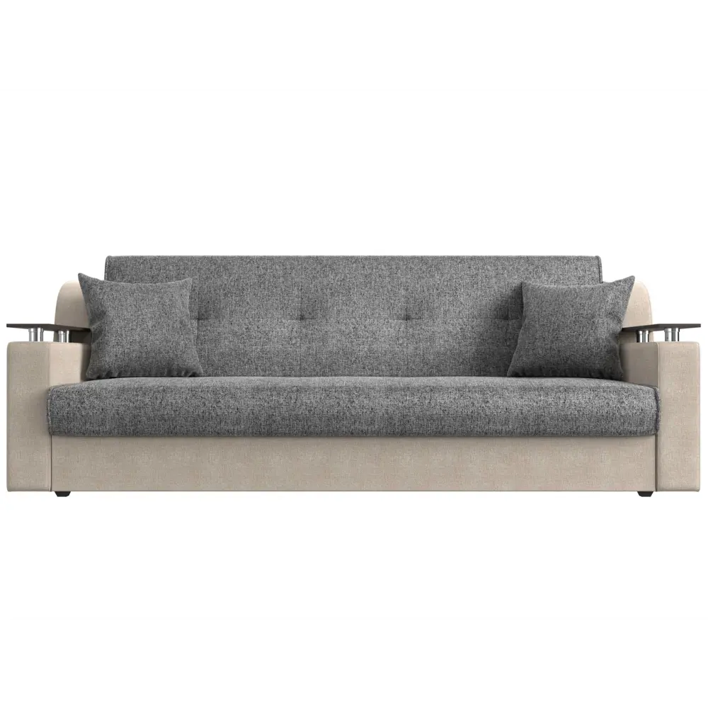 Фото 2 Диван Лига Диванов Сенатор 110133 208x87x80 см рогожка цвет серый Фото 2 Диван Лига Диванов Сенатор 110133 208x87x80 см рогожка цвет серый