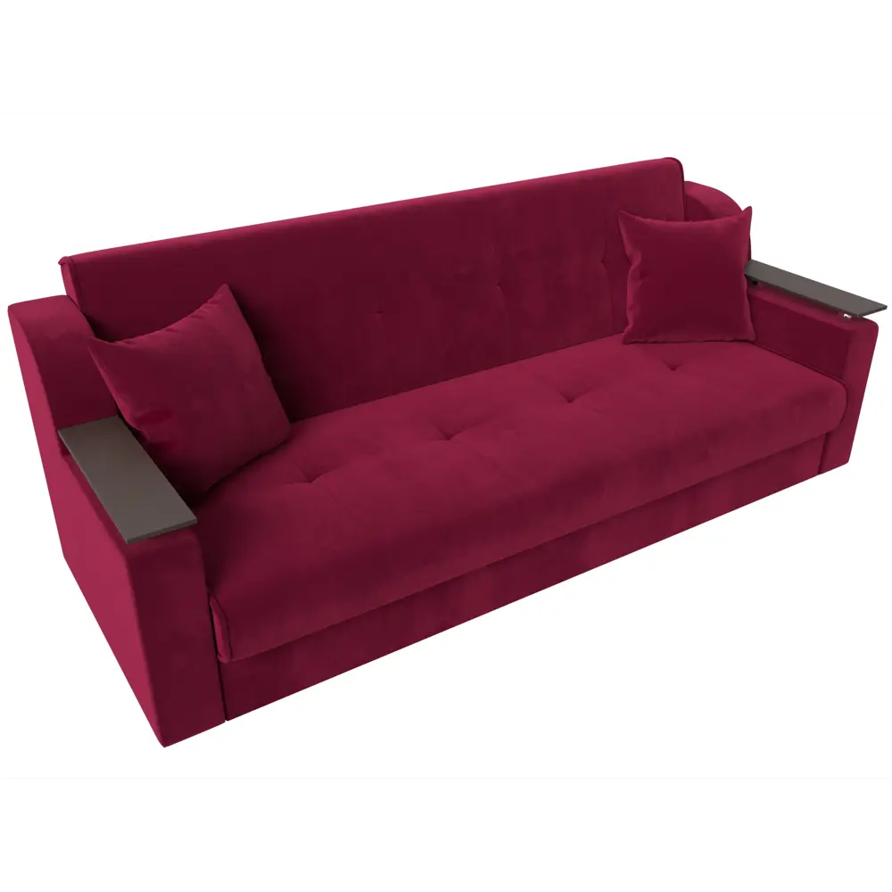 Фото 6 Диван-книжка Сенатор Лига диванов 110370 208x87x80 см микровельвет цвет бордовый Фото 6 Диван-книжка Сенатор Лига диванов 110370 208x87x80 см микровельвет цвет бордовый