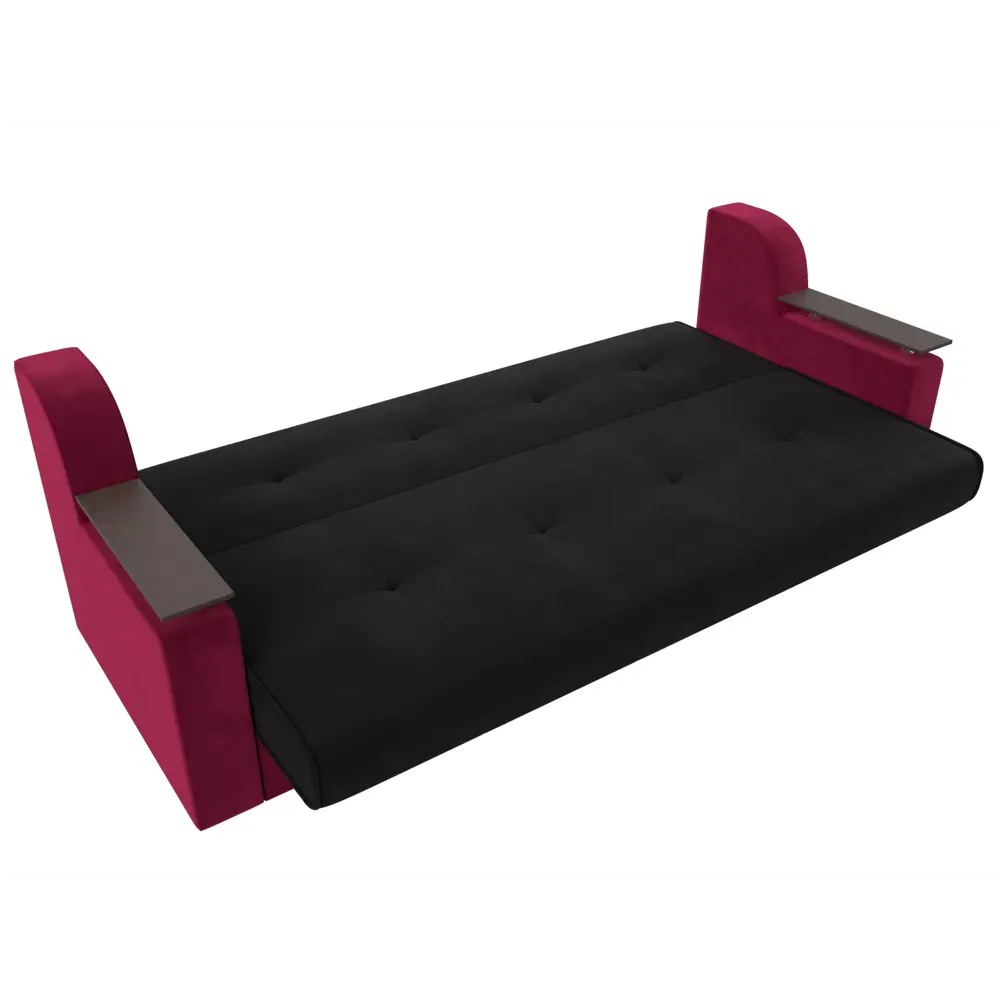 Фото 7 Диван Лига Диванов Сенатор 119564 208x87x80 см вельвет цвет черный Фото 7 Диван Лига Диванов Сенатор 119564 208x87x80 см вельвет цвет черный