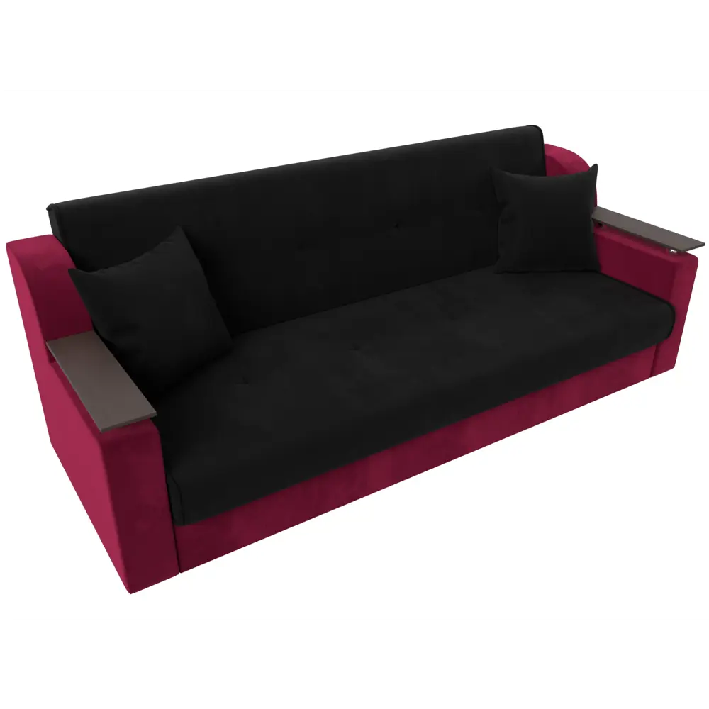 Фото 6 Диван Лига Диванов Сенатор 119564 208x87x80 см вельвет цвет черный Фото 6 Диван Лига Диванов Сенатор 119564 208x87x80 см вельвет цвет черный