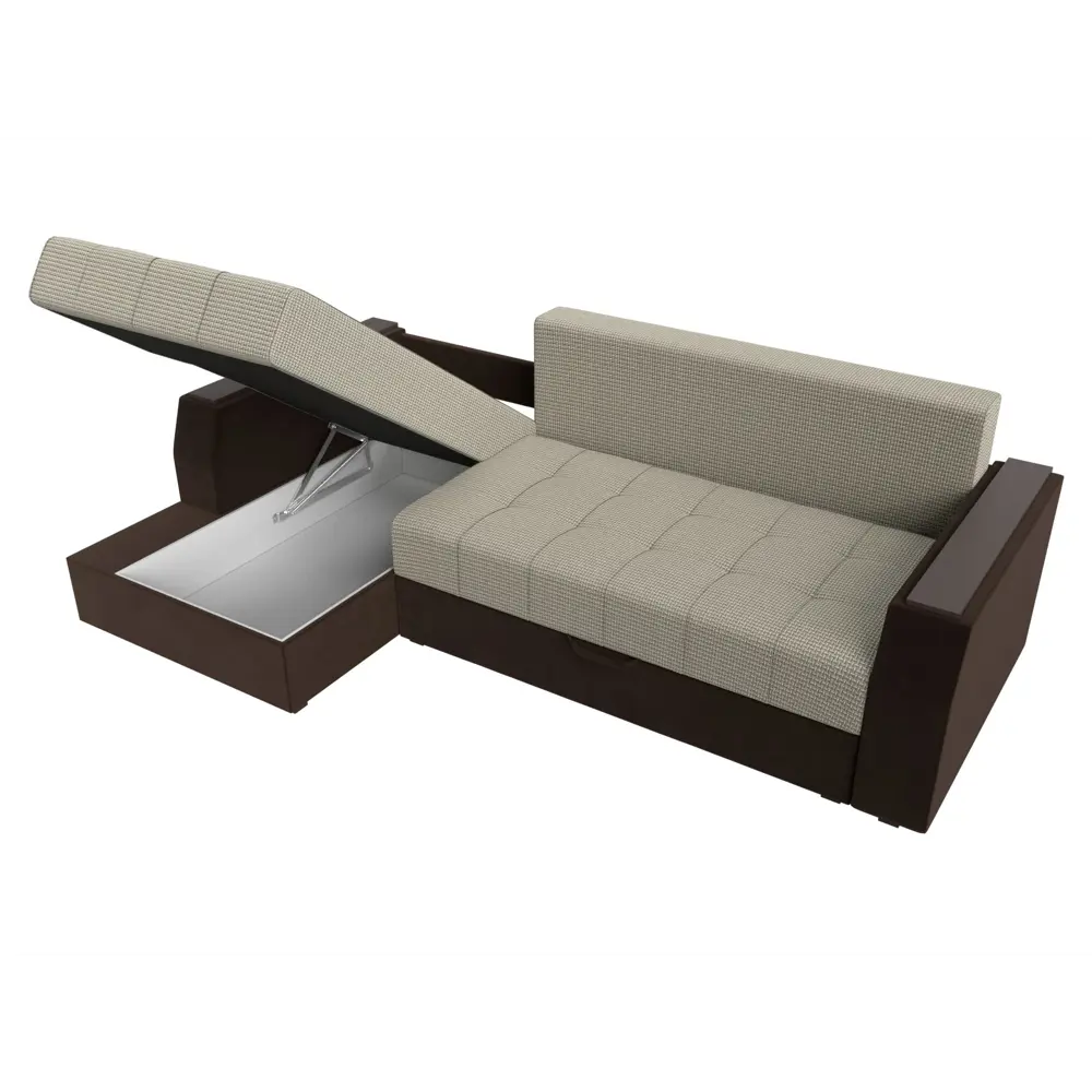 Фото 9 Диван Лига Диванов Эмир 110411L 247x92x150 см рогожка цвет бежевый