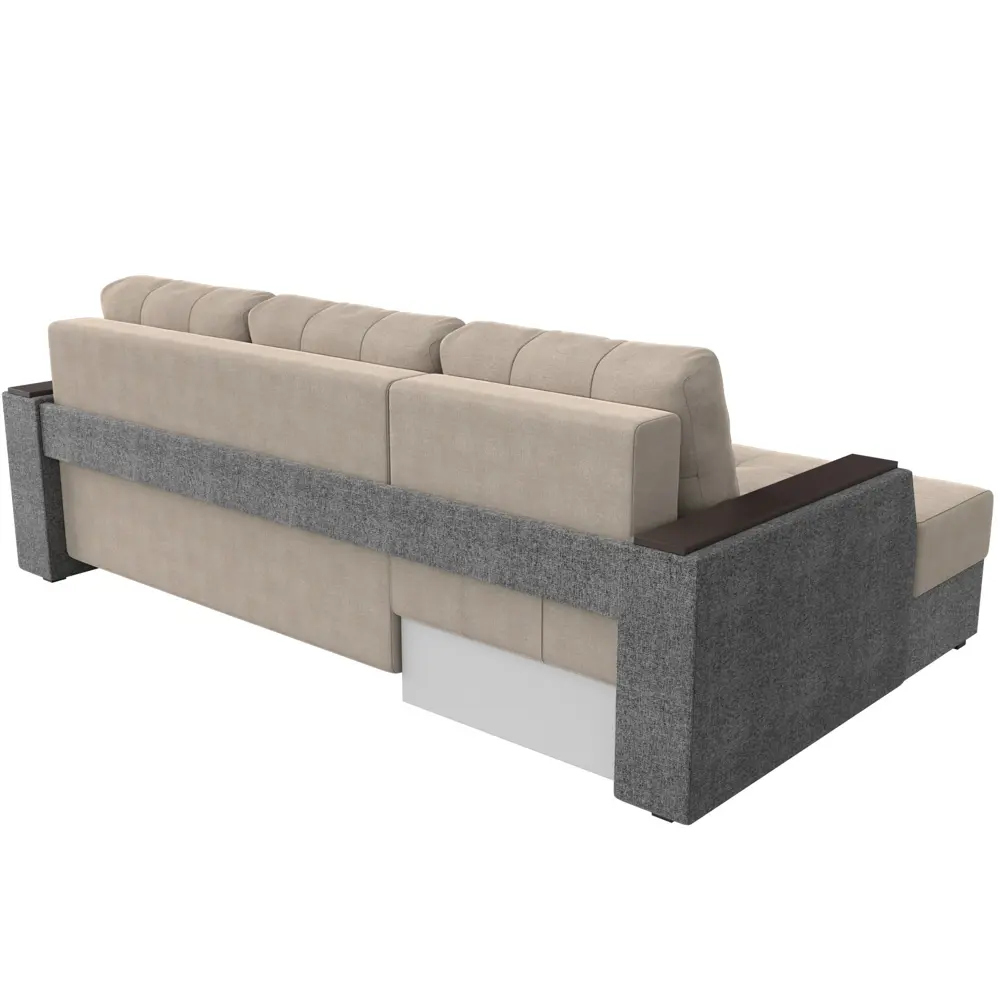 Фото 5 Диван Лига Диванов Эмир 110410L 247x92x150 см рогожка цвет бежевый