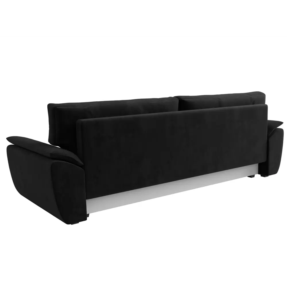 Фото 6 Диван прямой Нэстор Лайт Лига диванов 117590 233x90x80 см велюр цвет черный