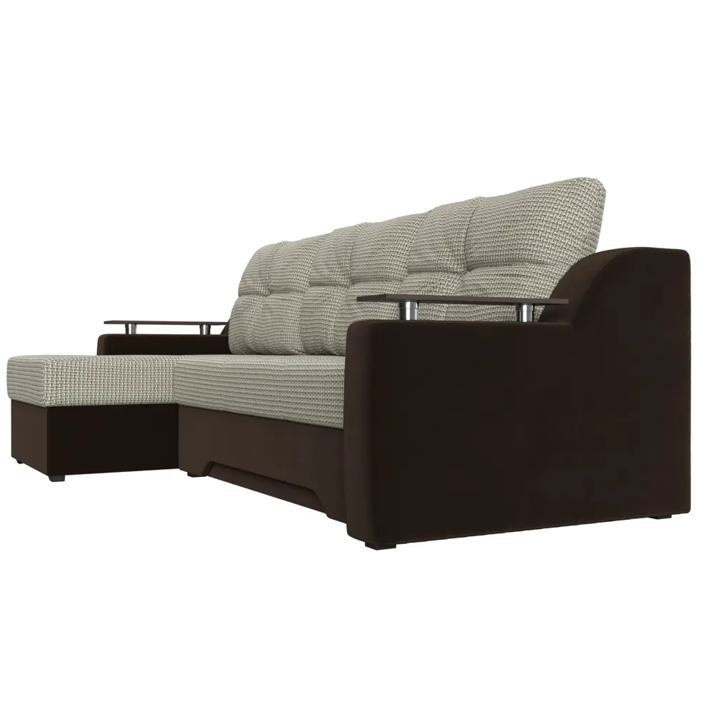 Фото 3 Диван Лига Диванов Сенатор 102700L 232x85x150 см рогожка цвет бежевый Фото 3 Диван Лига Диванов Сенатор 102700L 232x85x150 см рогожка цвет бежевый