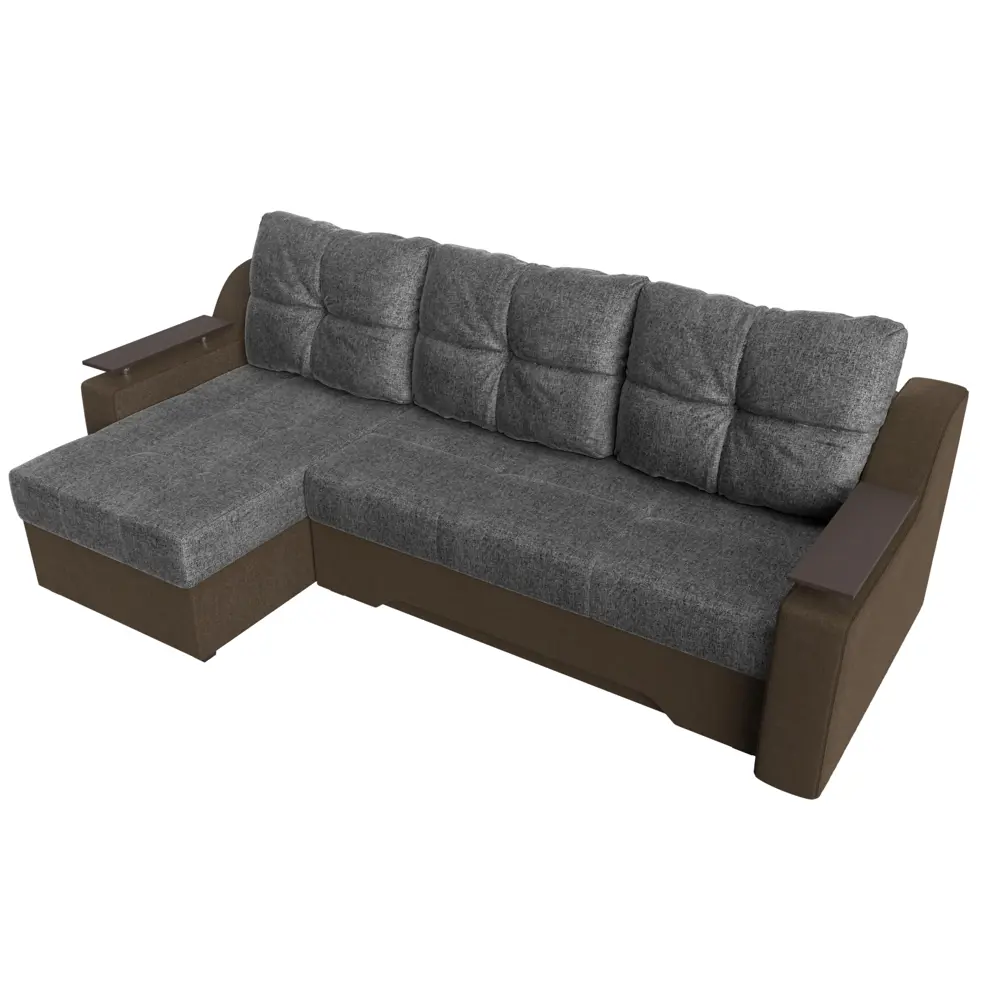 Фото 5 Диван Лига Диванов Сенатор 102696L 232x85x150 см рогожка цвет серый Фото 5 Диван Лига Диванов Сенатор 102696L 232x85x150 см рогожка цвет серый