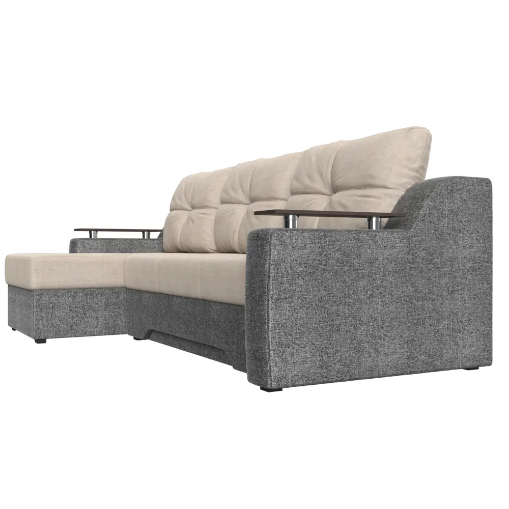 Фото 3 Диван Лига Диванов Сенатор 102694L 232x85x150 см рогожка цвет бежевый Фото 3 Диван Лига Диванов Сенатор 102694L 232x85x150 см рогожка цвет бежевый