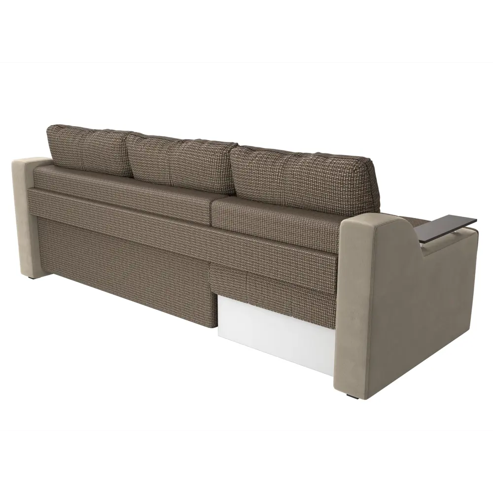 Фото 9 Диван Лига Диванов Сенатор 102701L 232x85x150 см рогожка цвет коричневый Фото 9 Диван Лига Диванов Сенатор 102701L 232x85x150 см рогожка цвет коричневый