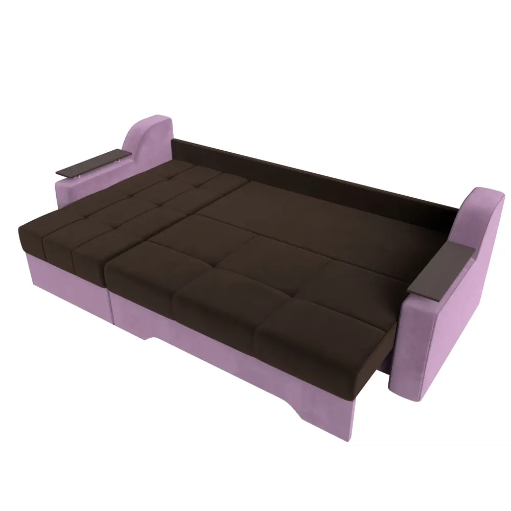 Фото 7 Диван Лига Диванов Сенатор 112273L 232x85x150 см вельвет цвет коричневый Фото 7 Диван Лига Диванов Сенатор 112273L 232x85x150 см вельвет цвет коричневый