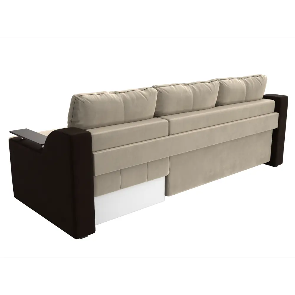 Фото 9 Диван Лига Диванов Сенатор 102690 232x85x150 см вельвет цвет бежевый Фото 9 Диван Лига Диванов Сенатор 102690 232x85x150 см вельвет цвет бежевый