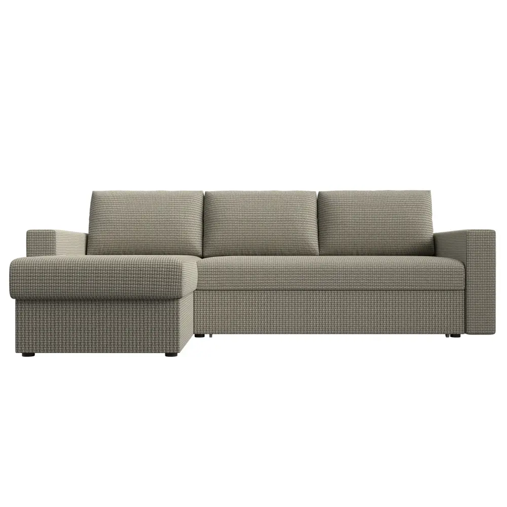 Фото 2 Диван Лига Диванов Траумберг 108700L 230x73x153 см рогожка цвет бежевый