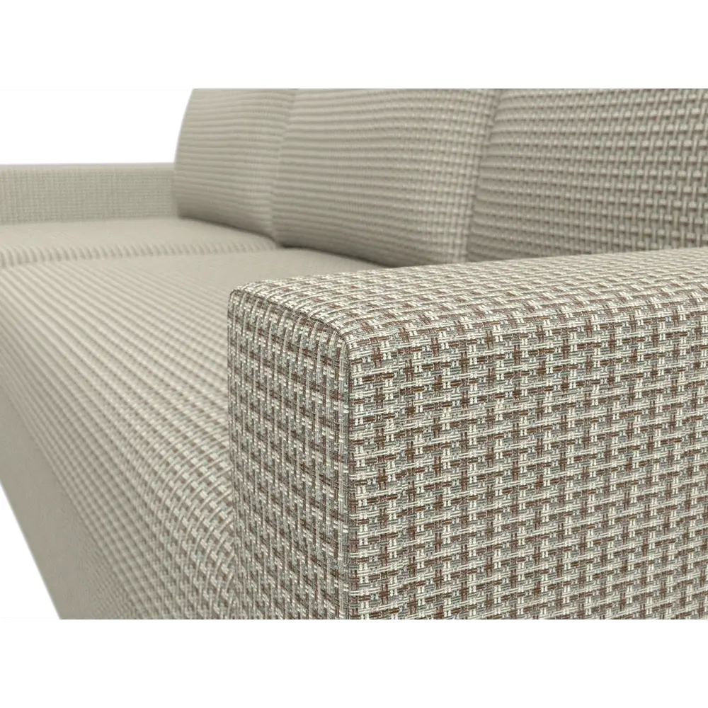 Фото 4 Диван Лига Диванов Траумберг 108700L 230x73x153 см рогожка цвет бежевый