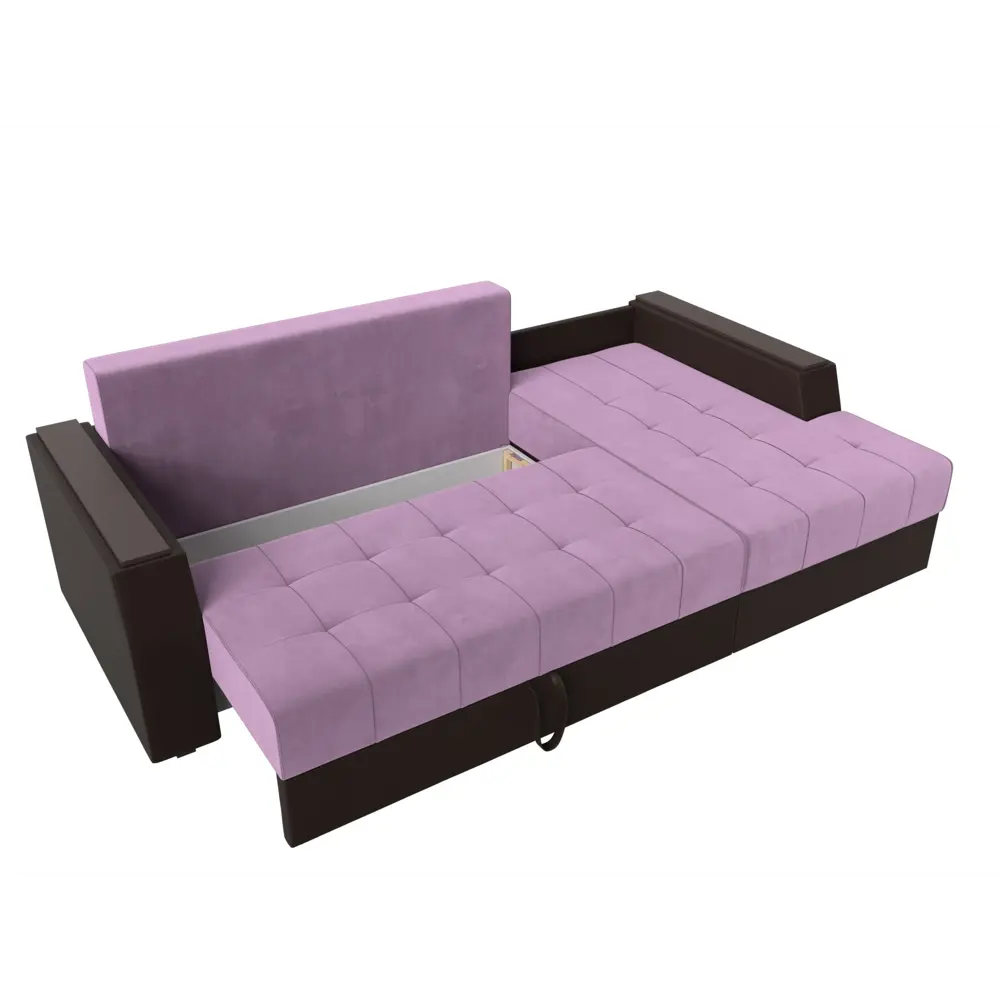 Фото 7 Диван Лига Диванов Эмир 110428 247x92x150 см вельвет цвет фиолетовый Фото 7 Диван Лига Диванов Эмир 110428 247x92x150 см вельвет цвет фиолетовый