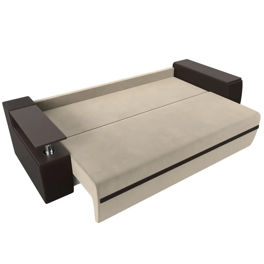 Фото 8 Диван Лига Диванов Ричмонд 114980 233x90x103 см вельвет цвет бежевый/коричневый Фото 8 Диван Лига Диванов Ричмонд 114980 233x90x103 см вельвет цвет бежевый/коричневый