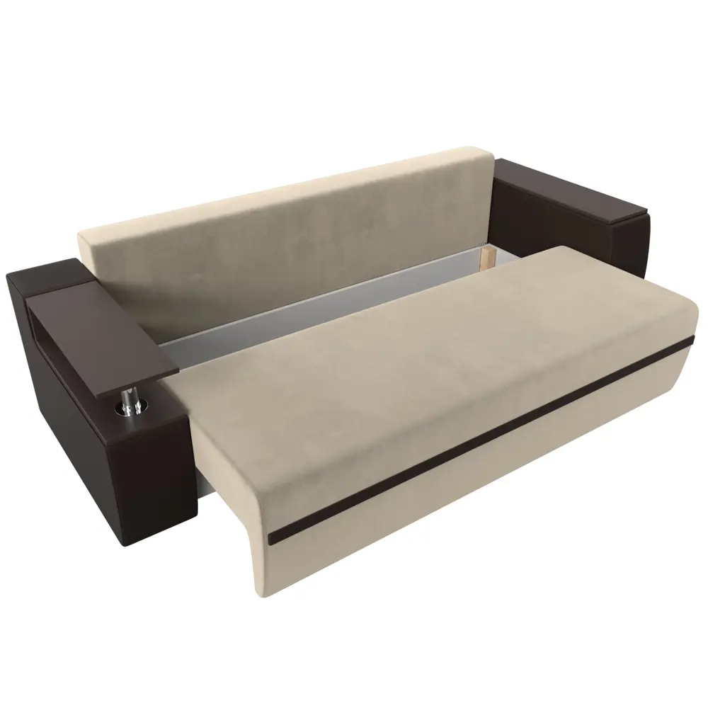 Фото 7 Диван Лига Диванов Ричмонд 114980 233x90x103 см вельвет цвет бежевый/коричневый Фото 7 Диван Лига Диванов Ричмонд 114980 233x90x103 см вельвет цвет бежевый/коричневый