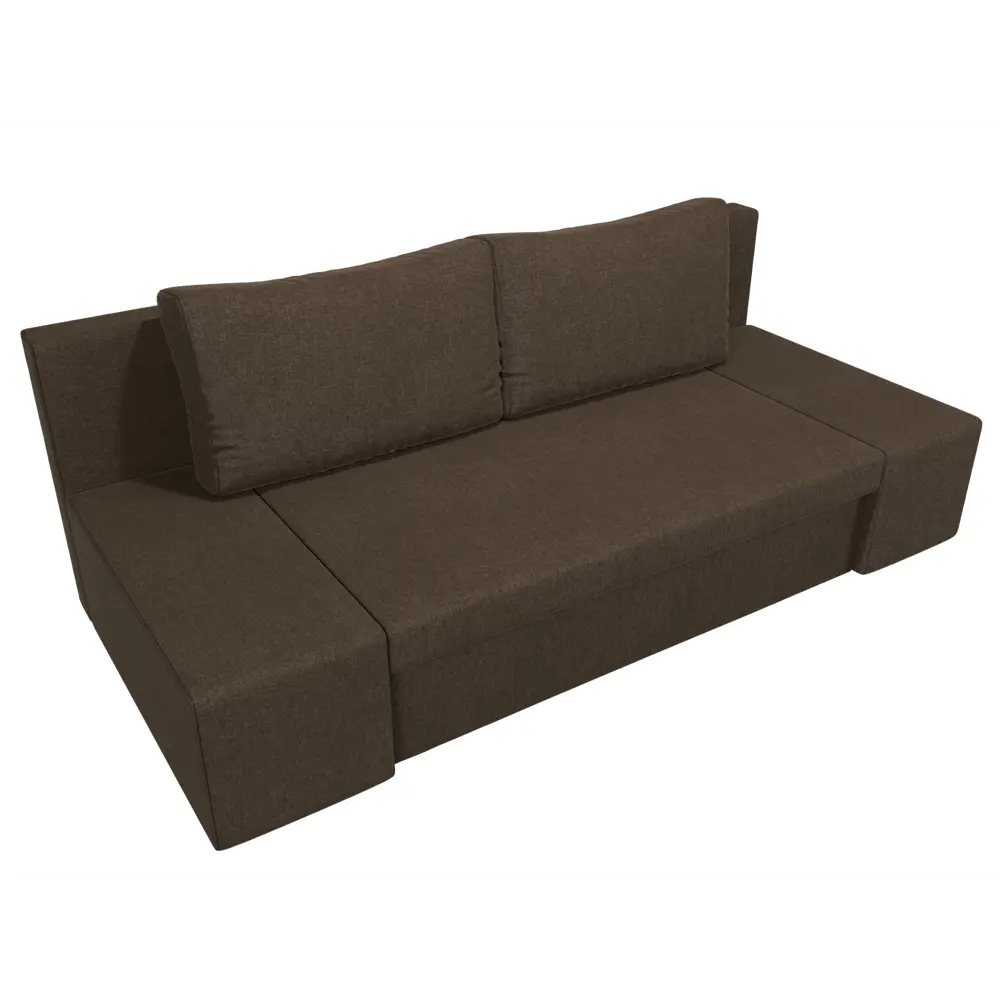 Фото 2 Диван Лига Диванов Сан Марко 114025 200x76x90 см рогожка цвет коричневый