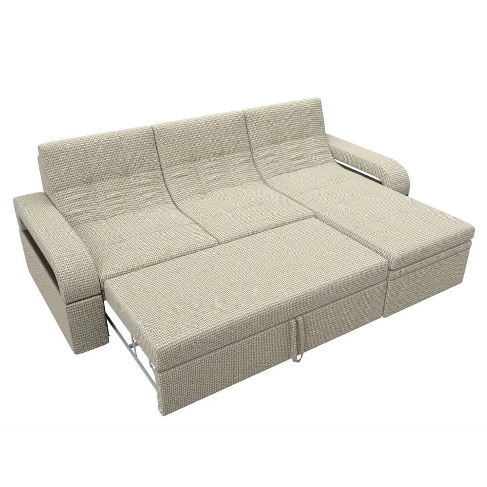 Фото 7 Диван Лига Диванов Лига-035 121501 250x100x165 см рогожка цвет бежевый