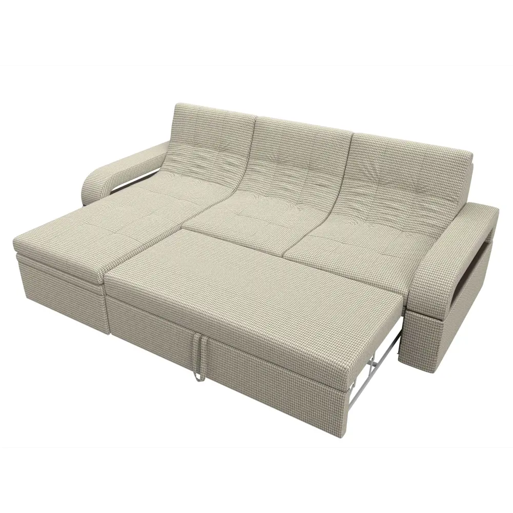 Фото 7 Диван Лига Диванов Лига-035 121501L 250x100x165 см рогожка цвет бежевый